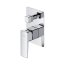 Omnires Parma Bateria wannowo-prysznicowa podtynkowa chrom PM7435CR - zdjęcie 1