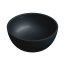 Omnires Shell M+ Umywalka nablatowa 35 cm black lava mat SHELL350UNBLV - zdjęcie 1