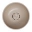 Omnires Shell M+ Umywalka nablatowa 35 cm dune beige mat SHELL350UNDB - zdjęcie 4