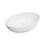 Omnires Shell M+ Umywalka nablatowa 50x32 cm biały mat SHELL500UNBM - zdjęcie 1