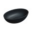 Omnires Shell M+ Umywalka nablatowa 50x32 cm black lava mat SHELL500UNBLV - zdjęcie 1