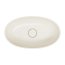 Omnires Shell M+ Umywalka nablatowa 60x35 cm white sand mat SHELLUNWS - zdjęcie 4