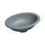 Omnires Shell M+ Umywalka podblatowa lub wpuszczana 44x31 cm ash grey mat SHELL380UPAG - zdjęcie 1