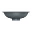 Omnires Shell M+ Umywalka podblatowa lub wpuszczana 44x31 cm ash grey mat SHELL380UPAG - zdjęcie 4
