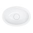Omnires Shell M+ Umywalka podblatowa lub wpuszczana 44x31 cm biała SHELL380UPBP - zdjęcie 2