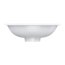 Omnires Shell M+ Umywalka podblatowa lub wpuszczana 44x31 cm biały mat SHELL380UPBM - zdjęcie 4
