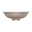 Omnires Shell M+ Umywalka podblatowa lub wpuszczana 44x31 cm dune beige mat SHELL380UPDB - zdjęcie 4