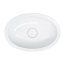 Omnires Shell M+ Umywalka podblatowa lub wpuszczana 54x37 cm biały SHELL480UPBP - zdjęcie 2