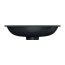Omnires Shell M+ Umywalka podblatowa lub wpuszczana 54x37 cm black lava mat SHELL480UPBLV - zdjęcie 4