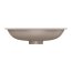 Omnires Shell M+ Umywalka podblatowa lub wpuszczana 54x37 cm dune beige mat SHELL480UPDB - zdjęcie 4