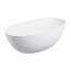 Omnires Shell M+ Wanna wolnostojąca 148x75 cm biały połysk SHELL148WWBP - zdjęcie 1