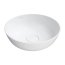 Omnires Silk M+ Umywalka nablatowa 40 cm biały mat SILKR400BM - zdjęcie 1