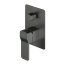 Omnires Slide Bateria wannowo-prysznicowa podtynkowa grafit SL7735GR - zdjęcie 1