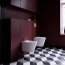 Omnires Tampa Zestaw Toaleta WC 52x36 cm bez kołnierza + deska wolnoopadająca + stelaż + przycisk WC biały połysk/złoty TAMPASETBPGL - zdjęcie 7