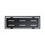 Omnires Uni Koszyk prysznicowy 30x11 cm czarny mat UN10335BL - zdjęcie 2