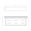 Omnires Uni Koszyk prysznicowy 30x11 cm czarny mat UN10335BL - zdjęcie 3