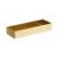 Omnires Uni koszyk prysznicowy 30x11 cm złoty szczotkowany UN10335GLB - zdjęcie 1