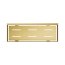 Omnires Uni koszyk prysznicowy 30x11 cm złoty szczotkowany UN10335GLB - zdjęcie 2