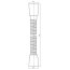 Omnires Wąż prysznicowy 150 cm biały mat 023-XWM - zdjęcie 2