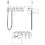 Omnires Y Bateria wannowa podtynkowa 5 otworowa 23 cm biały mat Y1237/1WM - zdjęcie 2