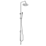 Omnires Y Zestaw prysznicowy natynkowy z deszczownicą 115 cm chrom SYSYCR - zdjęcie 1