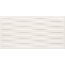 Opoczno Basic Palette White Satin Braid Structure Płytka ścienna 29,7x60x0,9 cm, biała satynowa OP631-026-1 - zdjęcie 1