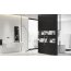 Opoczno Elegant Classic Mp705 Black Glossy Płytka ścienna 24x74x1 cm, czarna błyszcząca OP485-005-1 - zdjęcie 2