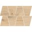 Opoczno Grand Wood Natural Sand Mosaic Trapeze Mozaika ścienno-podłogowa drewnopodobna 19x30,6 cm, piaskowa OD498-080 - zdjęcie 1