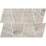 Opoczno Grand Wood Prime Grey Mosaic Trapeze Mozaika ścienno-podłogowa drewnopodobna 19x30,6 cm, szara OD498-082 - zdjęcie 1