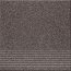 Opoczno Kallisto Black Steptread Płytka podłogowa 29,7x29,7x0,8 cm, czarna matowa OP075-060-1 - zdjęcie 1
