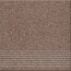 Opoczno Kallisto Brown Steptread Płytka podłogowa 29,7x29,7x0,8 cm, brązowa matowa OP075-055-1 - zdjęcie 1
