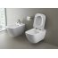 Opoczno Metropolitan Toaleta WC 55,5x36 cm bez kołnierza biała K38-014 - zdjęcie 6
