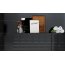 Cersanit Black Glossy Pillow Structure Płytka ścienna 25x75 cm, czarna OP684-002-1 - zdjęcie 6