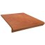 Opoczno Solar Orange Prosty/Kap 3-D Płytka elewacyjna 30x33x1,1 cm, brązowa błyszcząca OD128-045-1 - zdjęcie 1