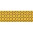 Opoczno Spin Yellow-Black Geo Płytka ścienna 25x75x1,05 cm, żółta błyszcząca OP431-001-1 - zdjęcie 1