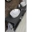 Opoczno Splendour Oval Umywalka nablatowa 52,5x35x15 cm z korkiem ceramicznym, biała K40-004 - zdjęcie 4