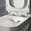 Opoczno Splendour Zestaw Toaleta WC podwieszana 54,5x35x37,5 cm CleanOn bez kołnierza z deską sedesową wolnoopadającą, biały K40-003+K98-0139 - zdjęcie 14