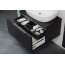 Opoczno Street Fusion Szafka podumywalkowa 60x46x40,4 cm, czarne drewno OS579-004 - zdjęcie 2