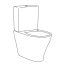Opoczno Urban Harmony Muszla klozetowa miska WC kompaktowa stojąca bezkołnierzowa CleanOn, biała OK580-009-BOX - zdjęcie 5