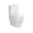 Opoczno Urban Harmony Zestaw Toaleta WC kompaktowa z deską wolnoopadającą i zbiornikiem z doprowadzeniem wody z boku, biały OK580-010-BOX+K98-0130+OK580-011-BOX - zdjęcie 6