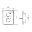 Oras Cubista Bateria wannowo-prysznicowa termostatyczna podtynkowa chrom 2888 - zdjęcie 6