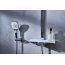 Oras Esteta Wellfit Zestaw prysznicowy natynkowy termostatyczny z deszczownicą chrom/biały 7592U-11 - zdjęcie 4