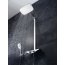 Oras Esteta Wellfit Zestaw prysznicowy termostatyczny z deszczownicą chrom/biały 7592-11 - zdjęcie 5