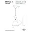 Original BTC Stirrup 2 Lampa wisząca 36x19 cm IP20 E27 GLS, biała FP519W - zdjęcie 2