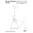 Original BTC Stirrup 3 Bracket Lampa wisząca 50x26 cm IP20 E27 GLS, aluminiowa FP525N - zdjęcie 2