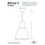 Original BTC Stirrup 3 Lampa wisząca 37,5x26 cm IP20 E27 GLS, czarna FP194K - zdjęcie 2