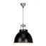 Original BTC Titan Size 1 Lampa wisząca 36x35,5 cm IP20 E27 GLS, czarna, biała FP005K/W - zdjęcie 1