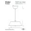 Original BTC Victor Lampa wisząca 13x31,5 cm IP20 E27 GLS, czerwona FP409R - zdjęcie 2