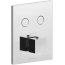 Paffoni Elle Bateria wannowo-prysznicowa podtynkowa chrom CPM518CR - zdjęcie 1