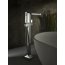Paffoni Elle Bateria wannowo-prysznicowa wolnostojąca z zestawem prysznicowym chrom EL033CR - zdjęcie 3